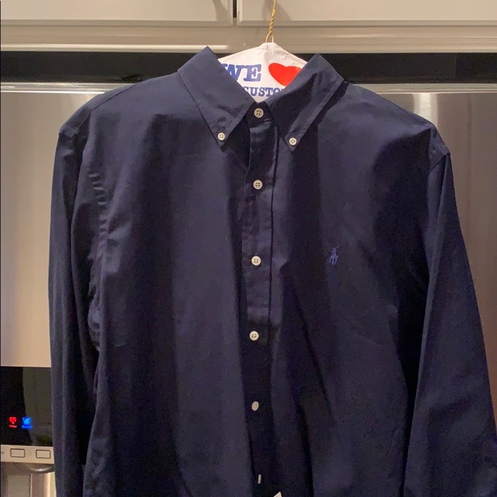 Navy Ralph Lauren button down